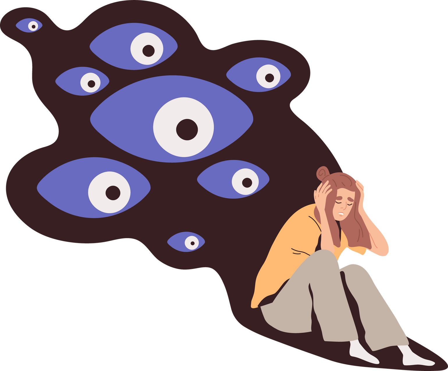 Woman with Anxiety