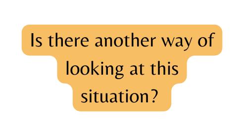 Is there another way of looking at this situation