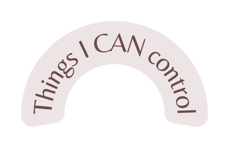 Things I CAN control